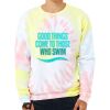 Unisex FWD Fashion Tie-Dyed Crewneck Sweatshirt Thumbnail