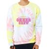 Unisex FWD Fashion Tie-Dyed Crewneck Sweatshirt Thumbnail