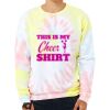 Unisex FWD Fashion Tie-Dyed Crewneck Sweatshirt Thumbnail