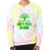 Unisex FWD Fashion Tie-Dyed Crewneck Sweatshirt Thumbnail