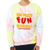 Unisex FWD Fashion Tie-Dyed Crewneck Sweatshirt Thumbnail