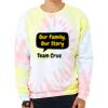 Unisex FWD Fashion Tie-Dyed Crewneck Sweatshirt Thumbnail