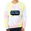 Unisex FWD Fashion Tie-Dyed Crewneck Sweatshirt Thumbnail