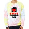 Unisex FWD Fashion Tie-Dyed Crewneck Sweatshirt Thumbnail