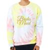 Unisex FWD Fashion Tie-Dyed Crewneck Sweatshirt Thumbnail