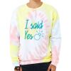Unisex FWD Fashion Tie-Dyed Crewneck Sweatshirt Thumbnail