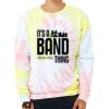 Unisex FWD Fashion Tie-Dyed Crewneck Sweatshirt Thumbnail