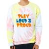 Unisex FWD Fashion Tie-Dyed Crewneck Sweatshirt Thumbnail