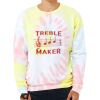 Unisex FWD Fashion Tie-Dyed Crewneck Sweatshirt Thumbnail