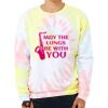 Unisex FWD Fashion Tie-Dyed Crewneck Sweatshirt Thumbnail