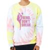 Unisex FWD Fashion Tie-Dyed Crewneck Sweatshirt Thumbnail