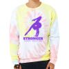 Unisex FWD Fashion Tie-Dyed Crewneck Sweatshirt Thumbnail