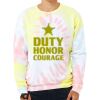 Unisex FWD Fashion Tie-Dyed Crewneck Sweatshirt Thumbnail