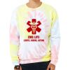 Unisex FWD Fashion Tie-Dyed Crewneck Sweatshirt Thumbnail