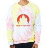 Unisex FWD Fashion Tie-Dyed Crewneck Sweatshirt Thumbnail