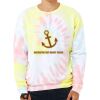 Unisex FWD Fashion Tie-Dyed Crewneck Sweatshirt Thumbnail