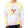 Unisex FWD Fashion Tie-Dyed Crewneck Sweatshirt Thumbnail