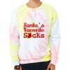 Unisex FWD Fashion Tie-Dyed Crewneck Sweatshirt Thumbnail