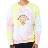Unisex FWD Fashion Tie-Dyed Crewneck Sweatshirt Thumbnail