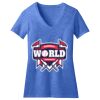 Women's Perfect Blend ® V Neck Tee Thumbnail