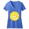 Women's Perfect Blend ® V Neck Tee Thumbnail