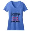 Women's Perfect Blend ® V Neck Tee Thumbnail
