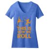 Women's Perfect Blend ® V Neck Tee Thumbnail
