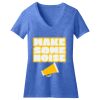 Women's Perfect Blend ® V Neck Tee Thumbnail