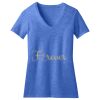 Women's Perfect Blend ® V Neck Tee Thumbnail