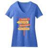 Women's Perfect Blend ® V Neck Tee Thumbnail