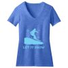 Women's Perfect Blend ® V Neck Tee Thumbnail