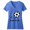 Women's Perfect Blend ® V Neck Tee Thumbnail
