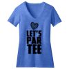 Women's Perfect Blend ® V Neck Tee Thumbnail