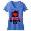 Women's Perfect Blend ® V Neck Tee Thumbnail