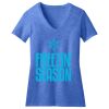 Women's Perfect Blend ® V Neck Tee Thumbnail